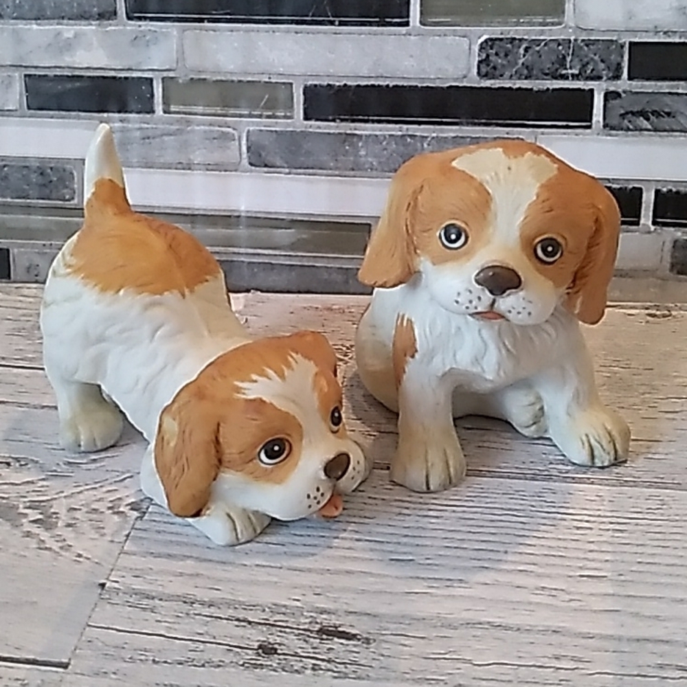 Vintage Home Interiors 🏡 Homco cocker spaniel dog